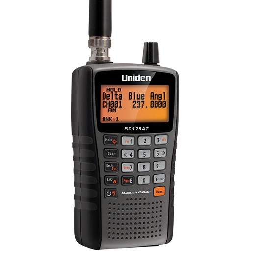 Uniden BC125AT Analog Handheld Scanner with 500 Channels