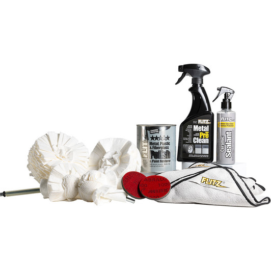 Flitz Detailers Choice Kit with Polish and Buffing Balls