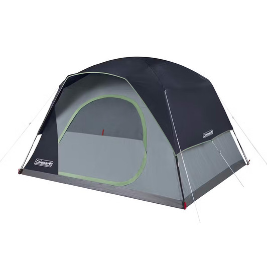 Coleman Skydome 6-Person Camping Tent in Blue Nights