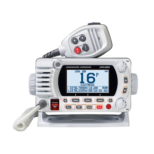 Standard Horizon GX1850 Fixed Mount VHF Radio in White