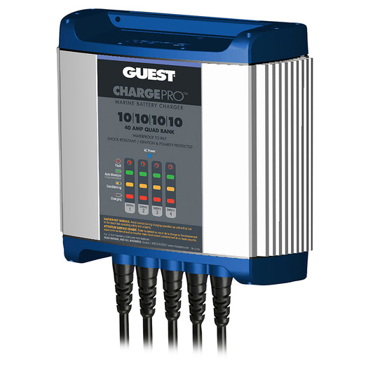 Guest On-Board Battery Charger 40A 4 Bank 120V Input