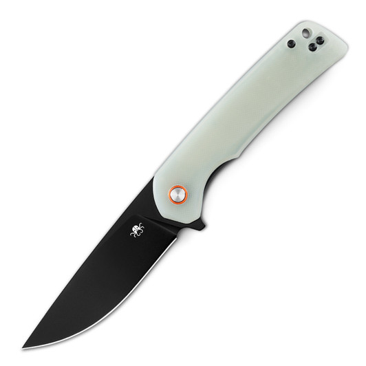 Klaken Virex Jade G10 D2 Blackened Tanto Knife