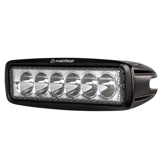 Heise 6 LED Single Row 18W Driving Light