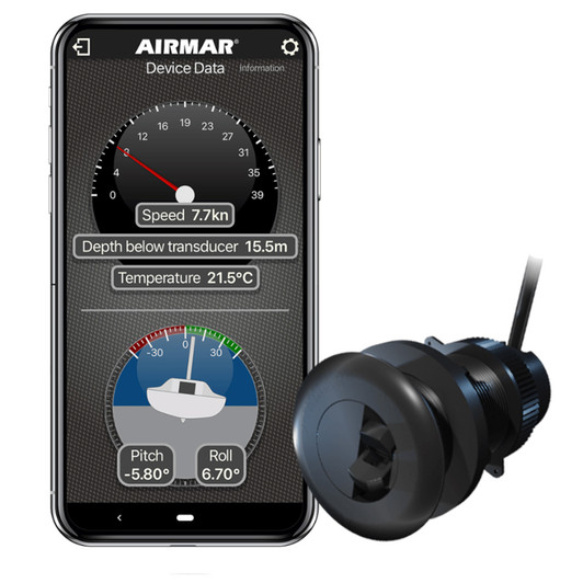 Airmar DST820 Bluetooth Smart Thru-Hull Sensor