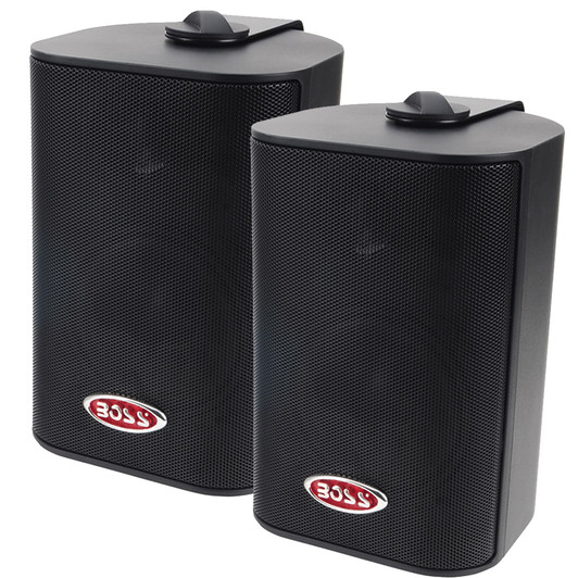 Boss Audio MR4.3B 4" Black Box Speakers