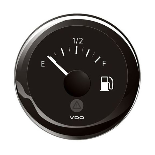 Veratron ViewLine 52mm Black Tank Level Gauge