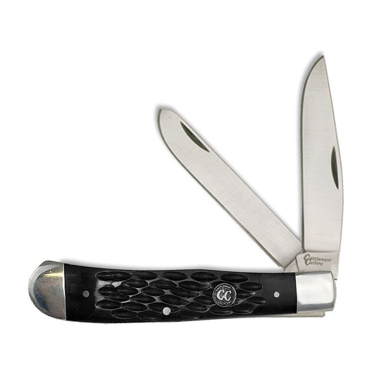 Cattleman's Signature Black Trapper Pocket Knife