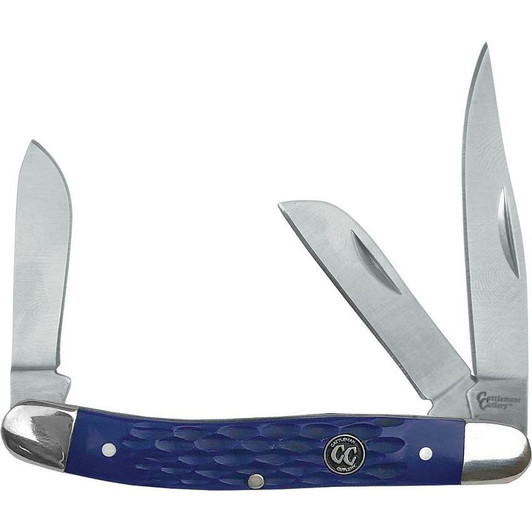 Cattleman's Signature Blue Stockman Pocket Knife