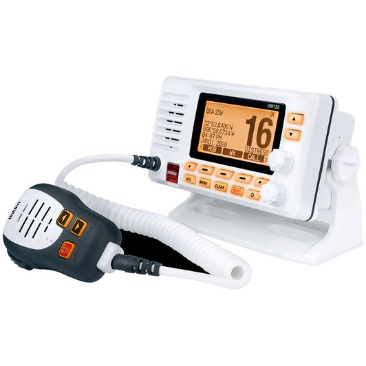 Uniden UM725 White Fixed Mount VHF Marine Radio