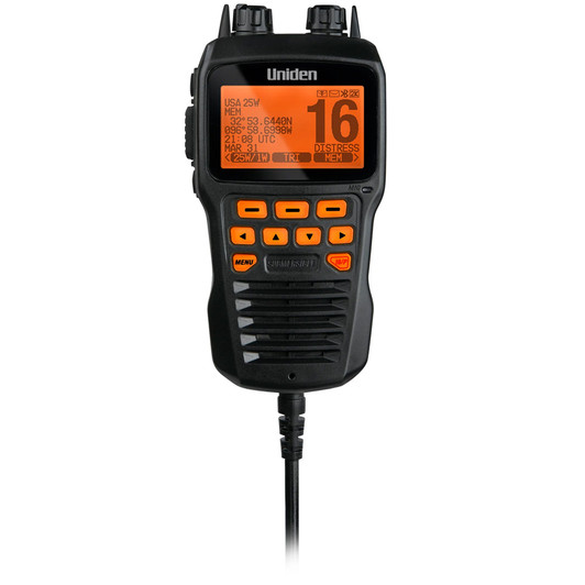 Uniden Black Remote Second Station VHF Microphone