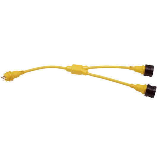 Marinco 157AY 30A Locking Shore Power Y Adapter