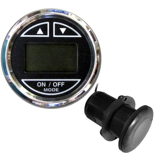 Faria Beede Chesapeake Black 2" Depth Sounder