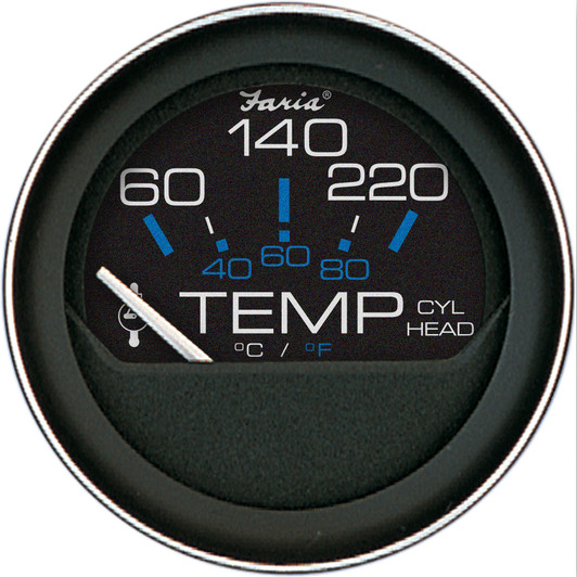 Faria Beede Coral Cylinder Head Temp Gauge