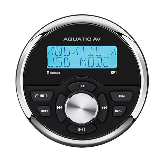 Aquatic AV GP1 Gauge Marine Stereo