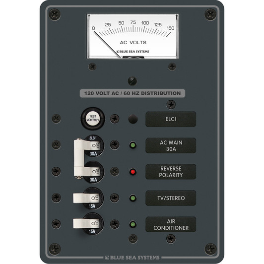 Blue Sea 8102 ELCI GFCI Panel - 2 Position