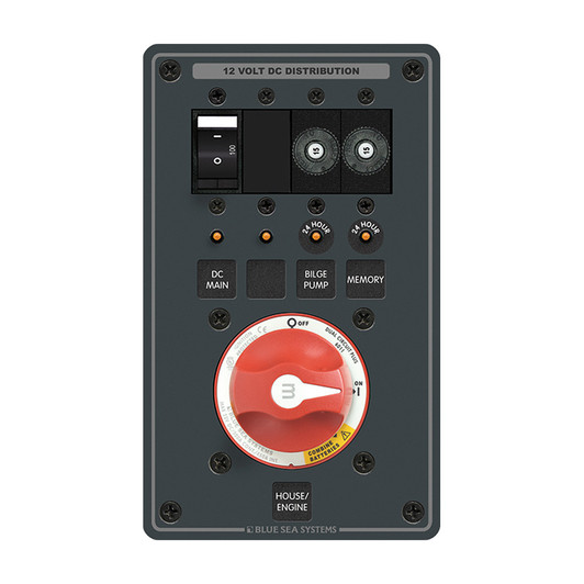 Blue Sea 8686 m-Series Dual Circuit Plus Panel
