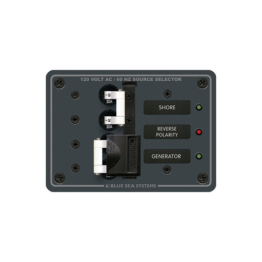 Blue Sea 8032 AC 30A Toggle Source Selector Panel