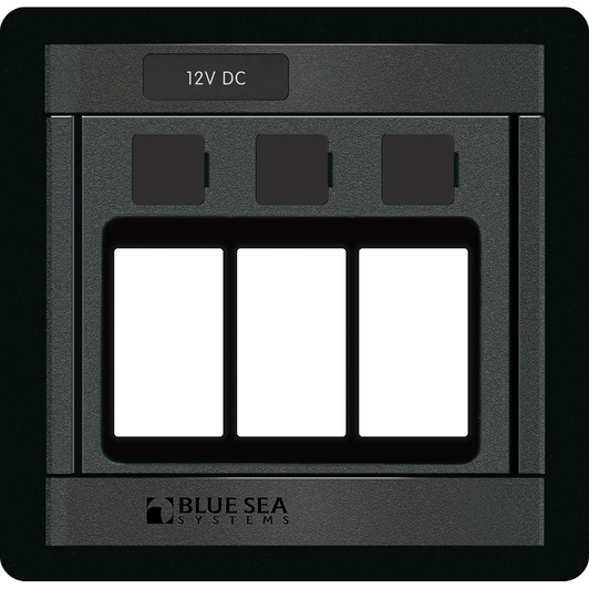 Blue Sea 1520 360 Panel Remote Switch - 3 Blank