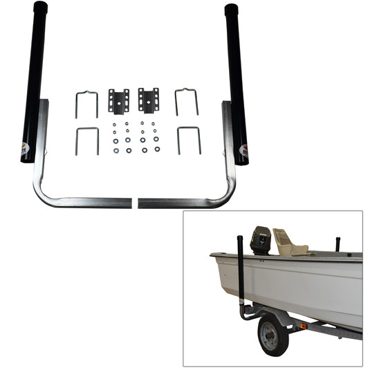 C.E. Smith 40 in. Black PVC Post Guide-On