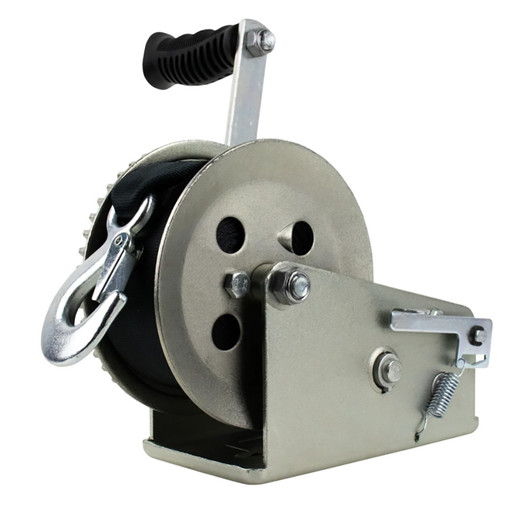 Powerwinch Utility 2,000 lb 2-Speed Winch - 8" Crank