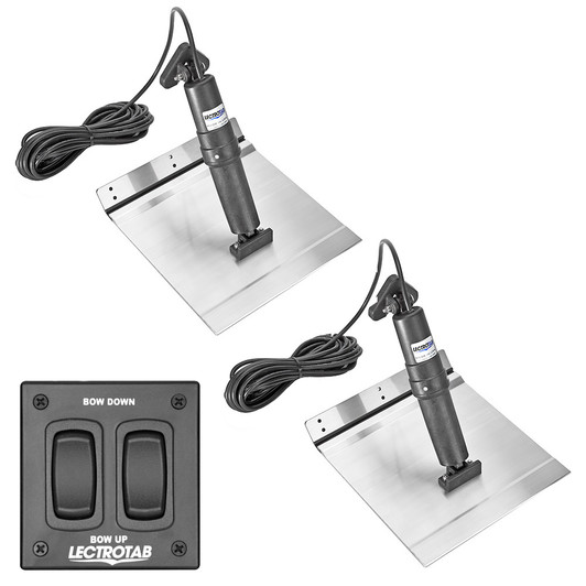 Lectrotab 9 x 12 Aluminum Rocker Trim Tab Kit