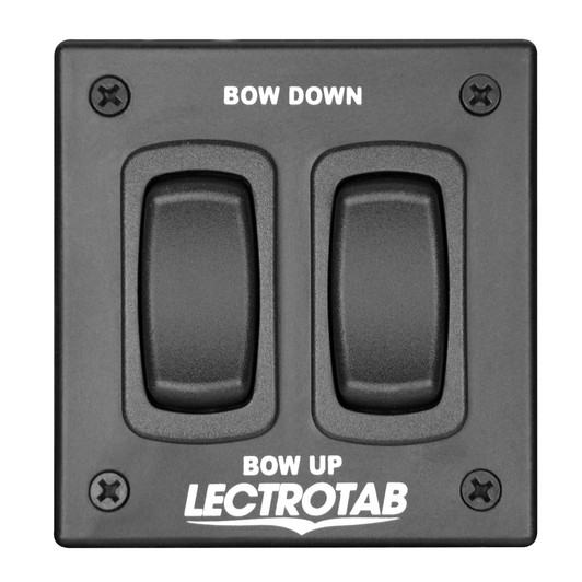 Lectrotab SAF-SC Flat Rocker Trim Tab Switch