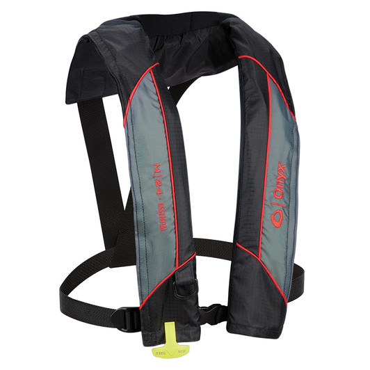 Onyx M-24 Essential Manual Inflatable PFD - Red