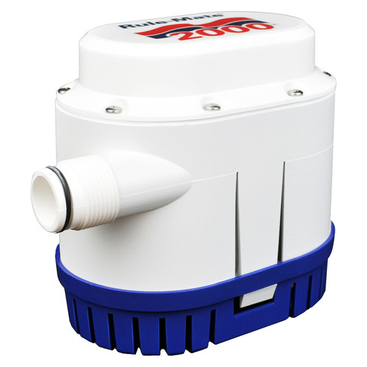 Rule-Mate 2000 GPH Fully Automated 12V Bilge Pump