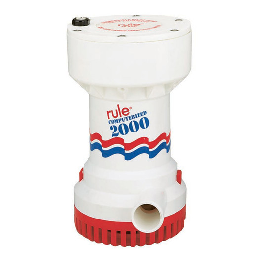 Rule 2000 GPH Automatic 12V Submersible Bilge Pump