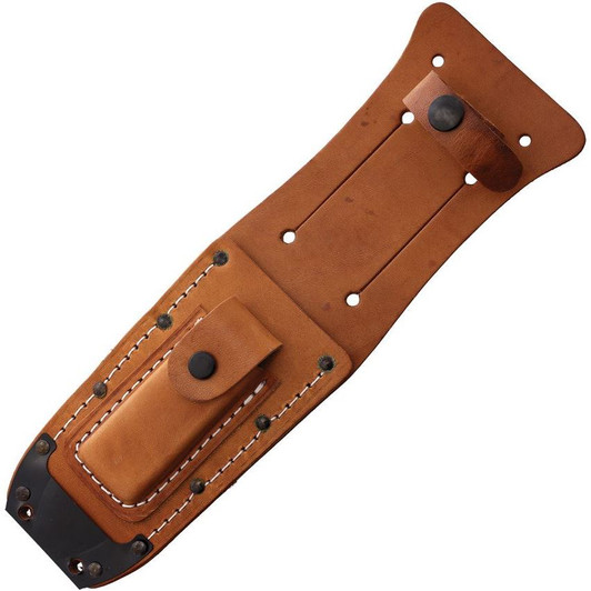 Ontario Leather Sheath with Sharpening Stone for 499