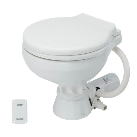 Johnson Pump AquaT 12V Compact Macerator Toilet