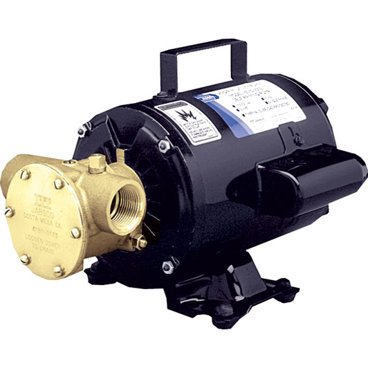 Jabsco 115V Utility Pump with Open Drip Proof Motor