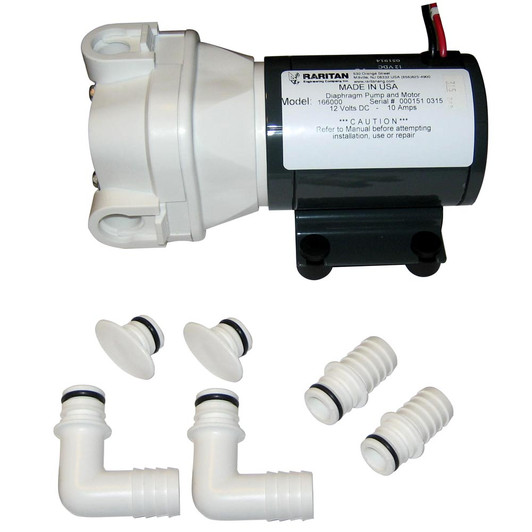 Raritan 12V Diaphragm Intake Pump and Motor