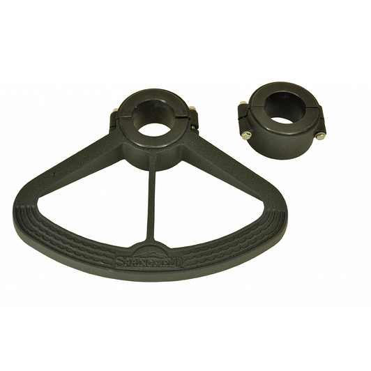 Springfield Black 2-7/8 Inch Pedestal Footrest