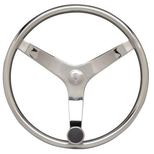 Uflex V46 13.5-Inch Stainless Wheel Speed Knob Only