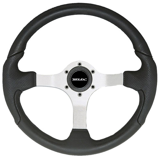 Uflex Nisida 13.8-Inch Black Steering Wheel
