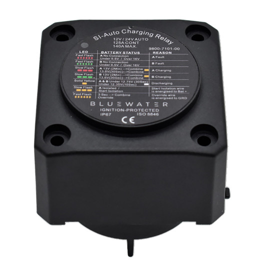 Bluewater 12V 140-Amp Automatic Charging Relay