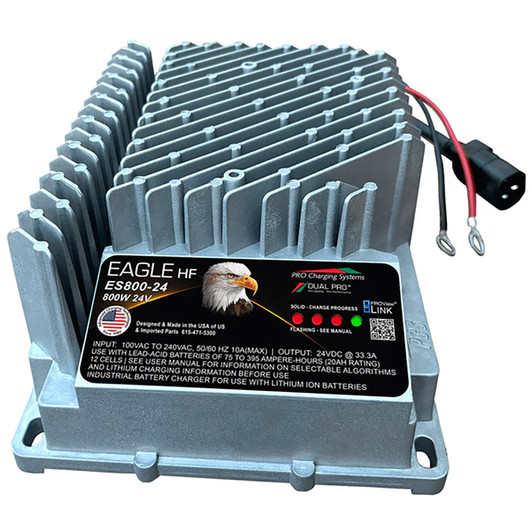 Dual Pro HF Eagle ES800 24V Lithium Charger