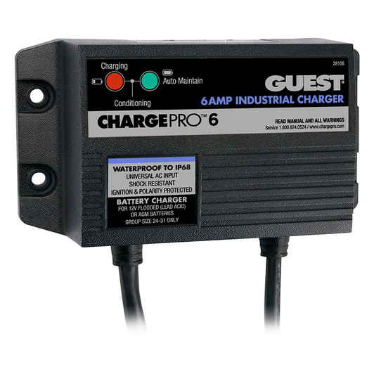 Guest ChargePro 6-Amp 1-Bank Battery Charger