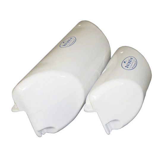 Dock Edge White 8.5x24 Dolphin Dockside Bumper