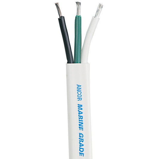 Ancor White 14/3 AWG Triplex Cable 500-Foot
