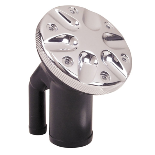 Perko Angled Chrome Water Fill and Vent Fitting