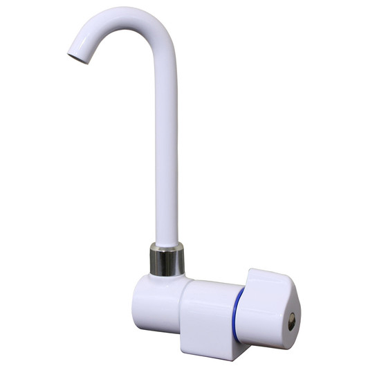 Scandvik White Tall Tap with Folding Spout