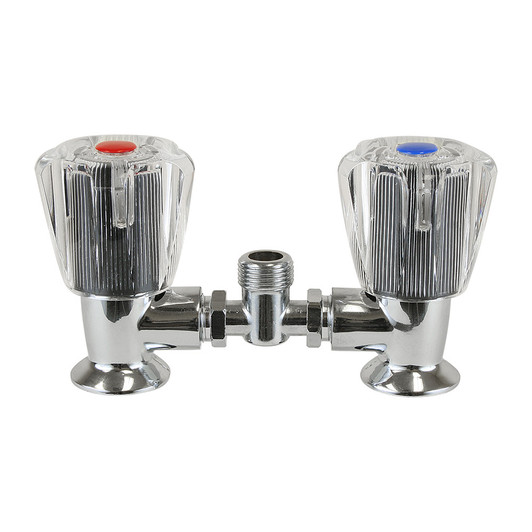 Scandvik Mixing Bridge with Acrylic Knobs, 3/8-Inch