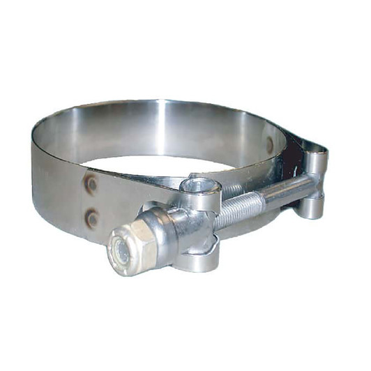 Trident 316 SS T-Bolt Clamp, 2.28-2.59-Inch, 10-Pack