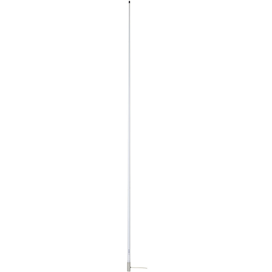 Scout 8-Foot White VHF Antenna, 6dB Stainless Ferrule