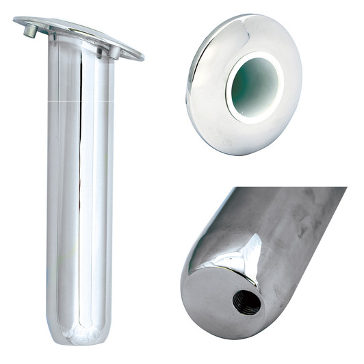 Tigress Blind Mount Round Head Rod Holder, 30-Degree