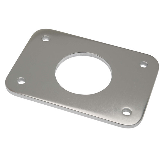 Rupp Top Gun Aluminum Backing Plate, 2.4-Inch Hole