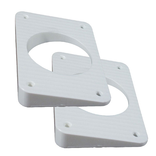 TACO White Wedge Plates for Grand Slam Outriggers