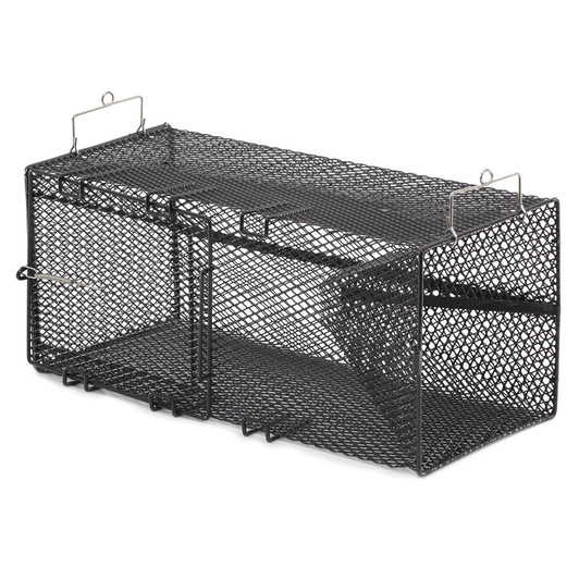 Frabill Black Rectangular Pinfish Trap, 18x12x8